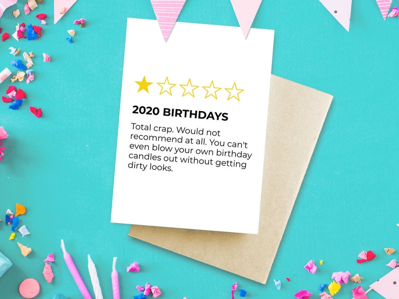 printable birthday card for him quarantine bithday card funny etsy