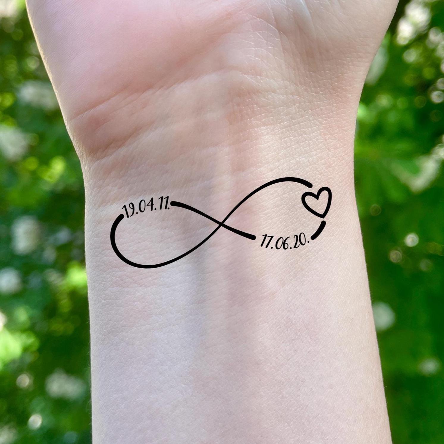 Tattoos with Names and Dates That Last