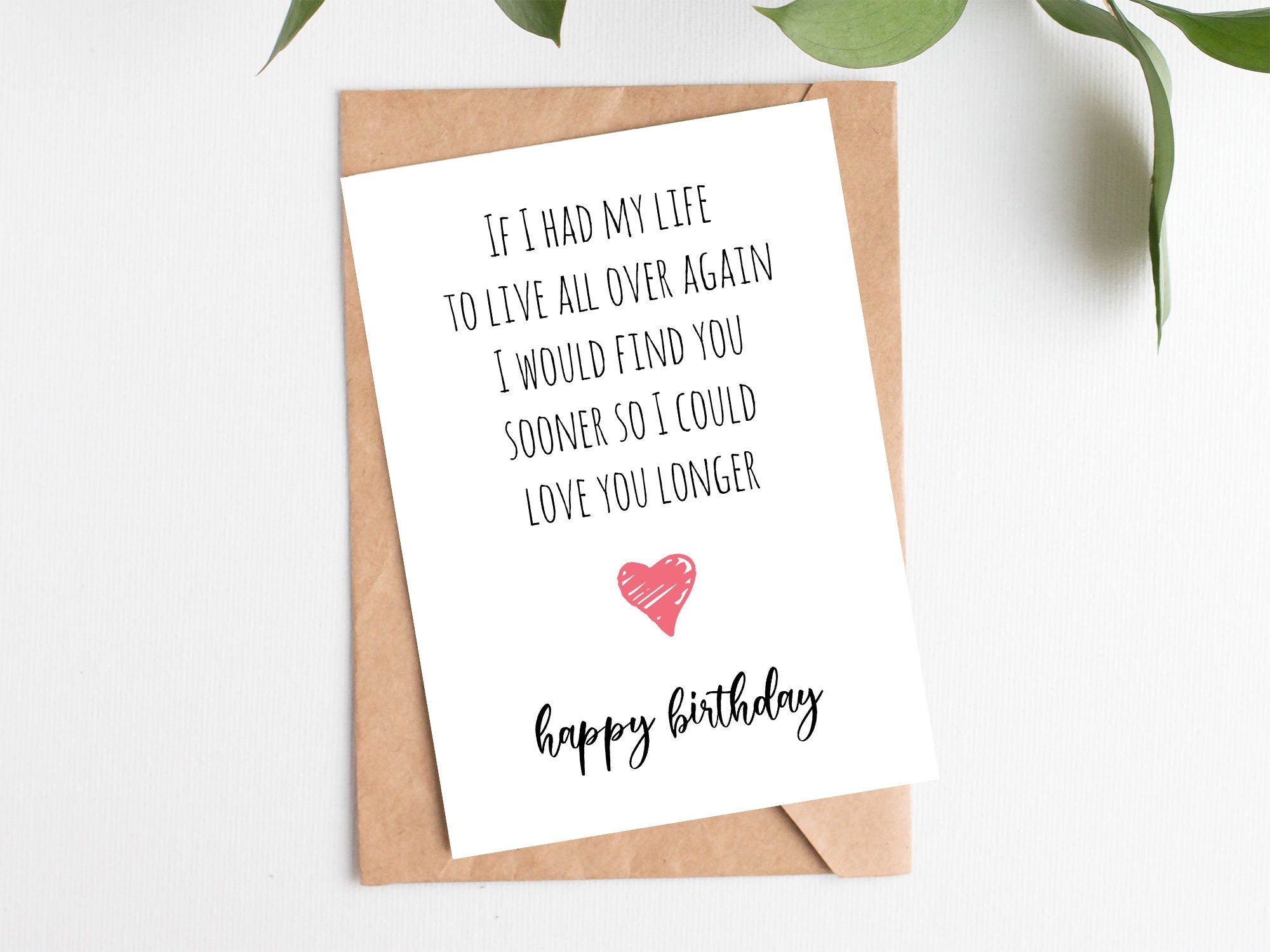 Husband Love Birthday Card Printable Birthday Card Birthday - Etsy