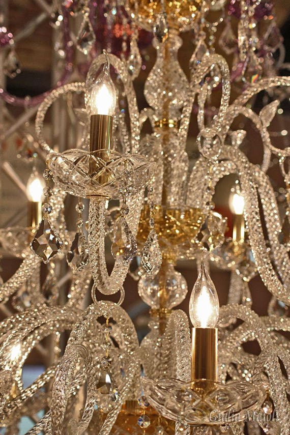 Braccio e Coppa, pezzi di ricambio per lampadari in vetro soffiato di  Murano -  Italia