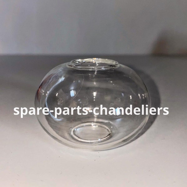 Lot de 3 sphères ou boules, en verre de Murano