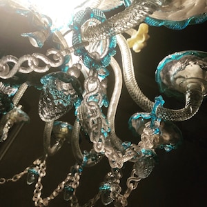 Spare parts for Murano blown glass chandeliers