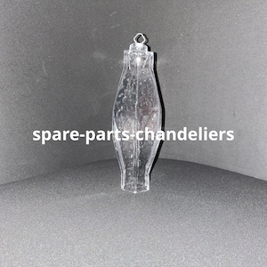 Polyhedra, glass replacement for Venini chandeliers