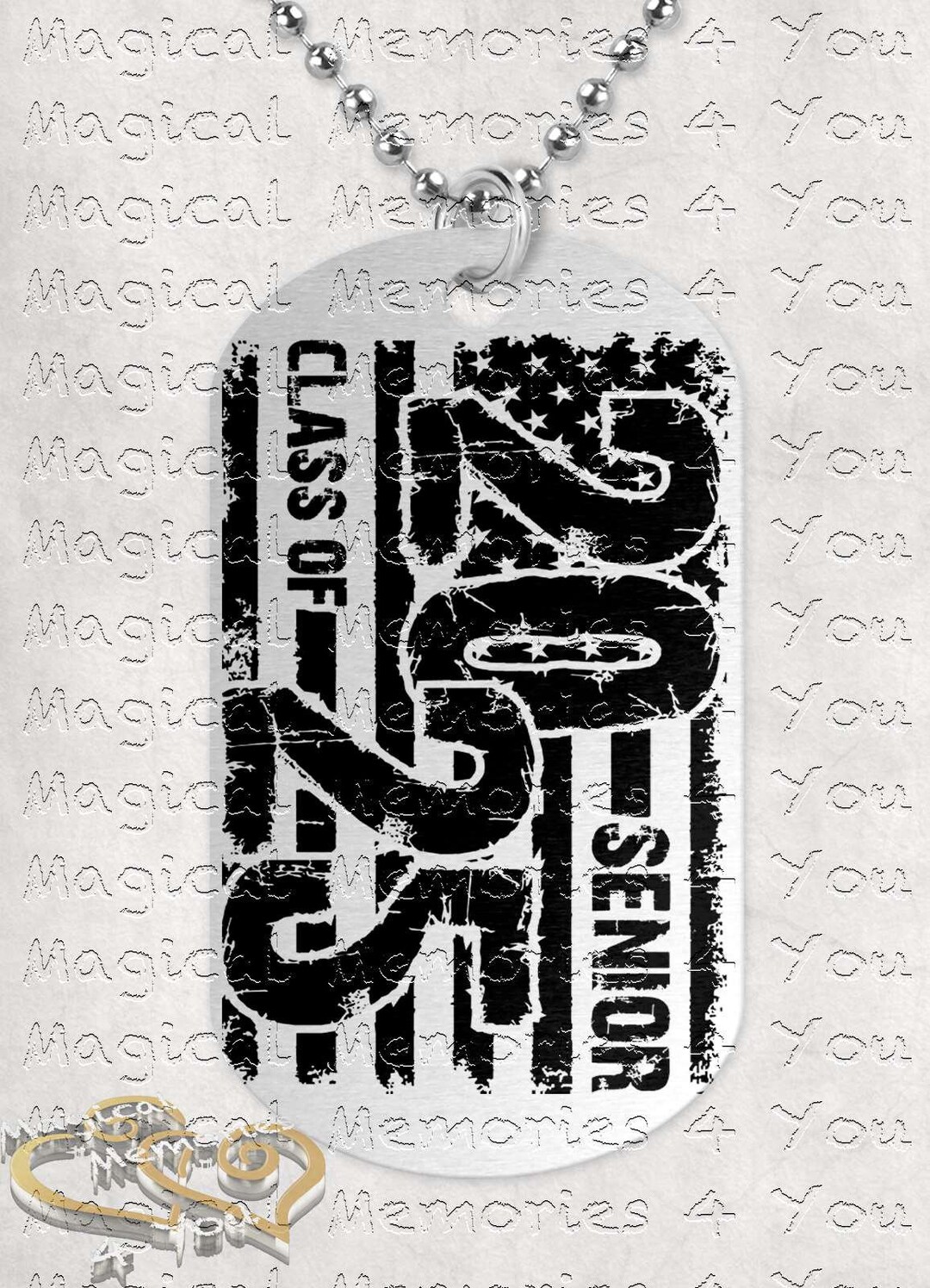 Class of 2025 Key Chain, Graduation Gift, Class of 25 Dog Tag Key Chain ...