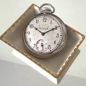 Ingraham Pocket Watch - Etsy