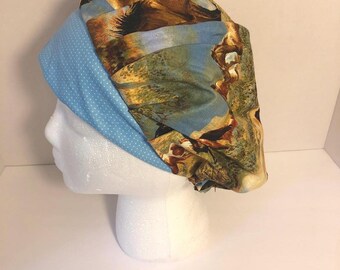 Horses Operating Room Scrub Hat