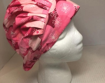 Pink Operating Room Scrub Hats