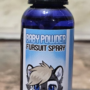 2oz Baby Powder Fursuit Cleaning Spray