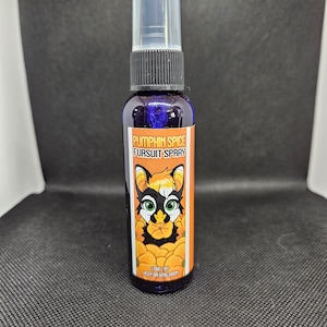 2oz Pumpkin Spice Fursuit Cleaning Spray