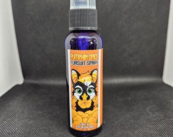 2oz Pumpkin Spice Fursuit Cleaning Spray