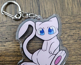 Mew 2.5" Epoxy Acrylic Keychain