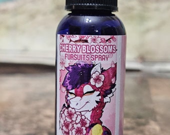 2oz Cherry Blossom Fursuit Cleaning Spray