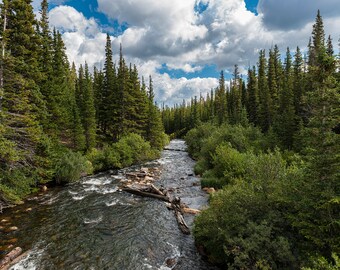 Mountain Stream; nature photograpy; fine art photography; color photo; landscape photography