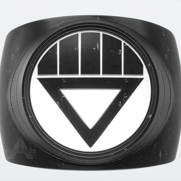 Black Lantern Ring for 3D Printing || DIGITAL STL FILE