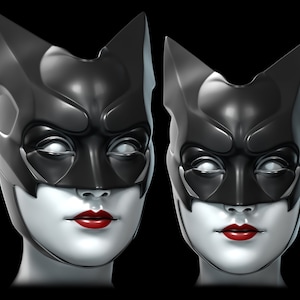 Knight Woman Helmet and Emblem STL for 3D Printing | DIGITAL FILE