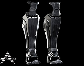 GK Vengeance Shin Armor Wearable for 3D Printing  | DIGITAL FILE