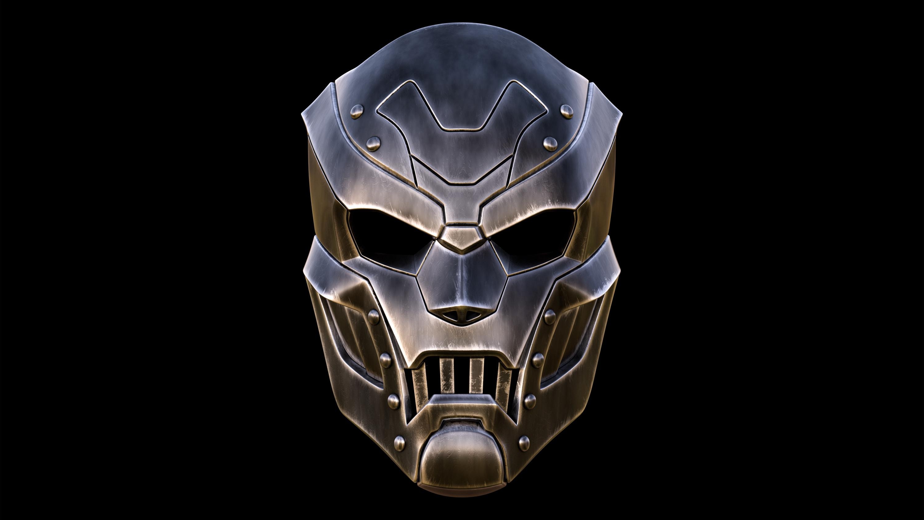 Halodoom Mask Absolute Doom Inspired Mask for 3D Printing | DIGITAL FILE - Etsy
