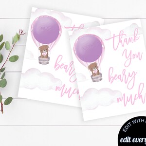 Editable Eos Lip Balm Holder Printable Eos Lip Balm Baby Shower Favor Bear Eos Lip Balm Favor Eos Baby Shower Favor Eos Balm Favors