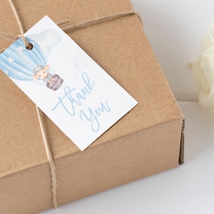 Blue Lamb Baby Shower Gift Tags Sheep Baby Shower Gift Tags Baby Shower Tags Baby Shower Thank You Tags Baby Shower Favor Tags