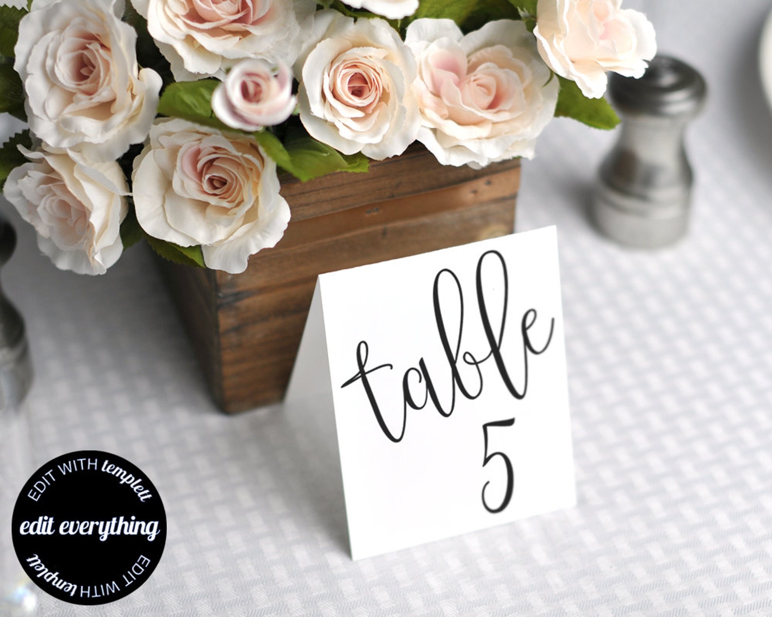 Wedding Table Card Template Printable Table Cards Wedding Etsy