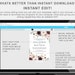 Kraft Wedding Invitation Template Kraft Invitation Template Instant