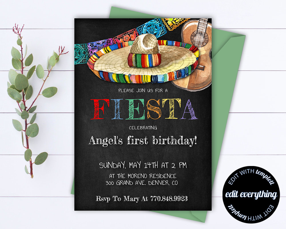 Birthday Mexican Fiesta Party Invitations Mexican Birthday Party Printable Invitation Fiesta Birthday Party Invitation Fiesta Birthday - Etsy birthday-mexican-fiesta-party-invitations-mexican-birthday-party-printable-invitation-fiesta-birthday-party-invitation-fiesta-birthday-etsy