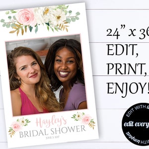 Brautparty Photobooth Rahmen - Instagram Prop - Instagram Cutout - Instagram Photo Prop - Instagram Sign - Bridal Shower Photo Frame