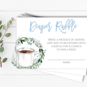 Editable Wreath Diaper Raffle Ticket Baby Shower Games Beer Diaper Raffle Card Baby Shower Diaper Raffle Template Coffee Diaper Raffle