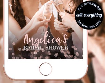 Bridal Shower Snapchat Geofilter - Snapchat Bridal Shower filter - Bridal Shower Geofilter - Bridal Shower Snapchat filter Custom Geofilter