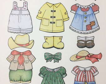 magnetic paper doll sets