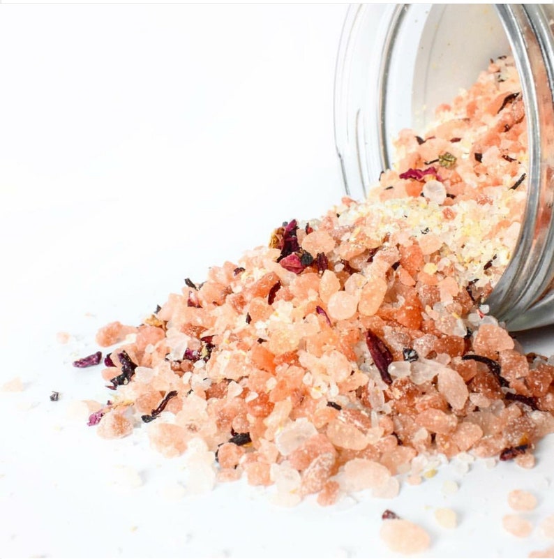 Mermaid Tale Bath Salt Sea Kelp Body Scrub Salt Soak Bath Etsy