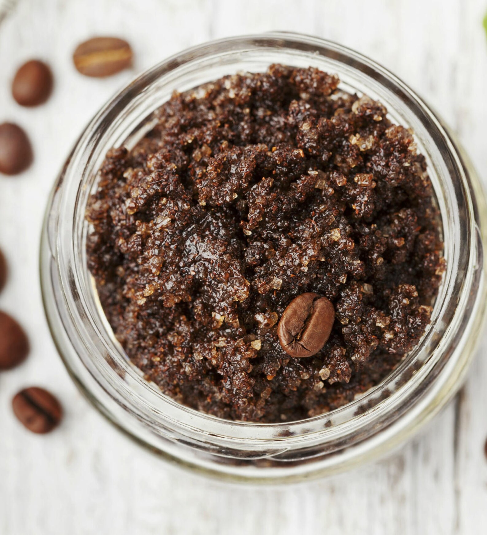 Exfoliante de café de lavanda vegano exfoliación corporal