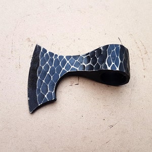 Viking Forged Camping Axe, Hatchet Axe , Shaft, Personalized Wedding Anniversary Gifts For Husband, Gift for Him Vikings Axes  Head