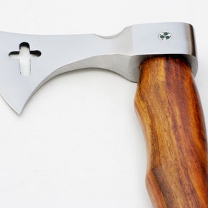 Hand forged 1095 high carbon steel Viking Forged Camping Axe  Hatchet , Personalized Wedding Anniversary Gifts For Husband   tomahawk axe