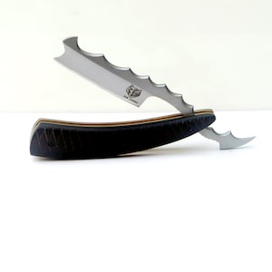 Hand Forged O2 Steel Straight Razor: Dragon Style, Strop Combo Kit