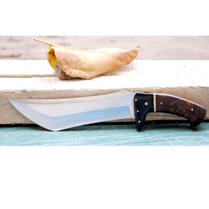 Hand forged chef&#39;s knives set- chef knife set- handmade knives - High quality remarkable Damascus kitchen knife set a Anniversary gift