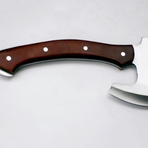 Axe Forge Custom Hand forged from 1095 high carbon steel With Micarta Handle Tactical Hatchet Full  Tang Throwing tomahawk  axe