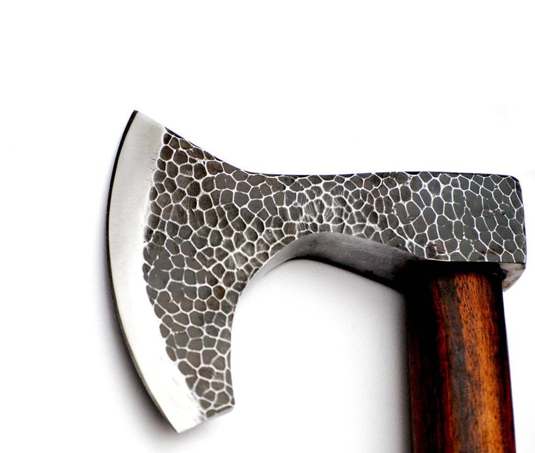 Viking Camping Axe Hatchet Axe With Ash Wood Shaft Etsy