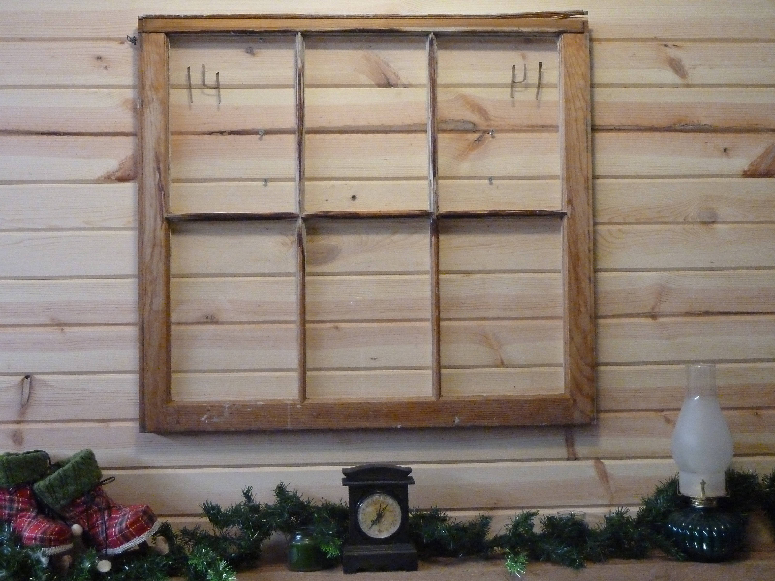 Vintage Window Sash (1950's) Size 32x29