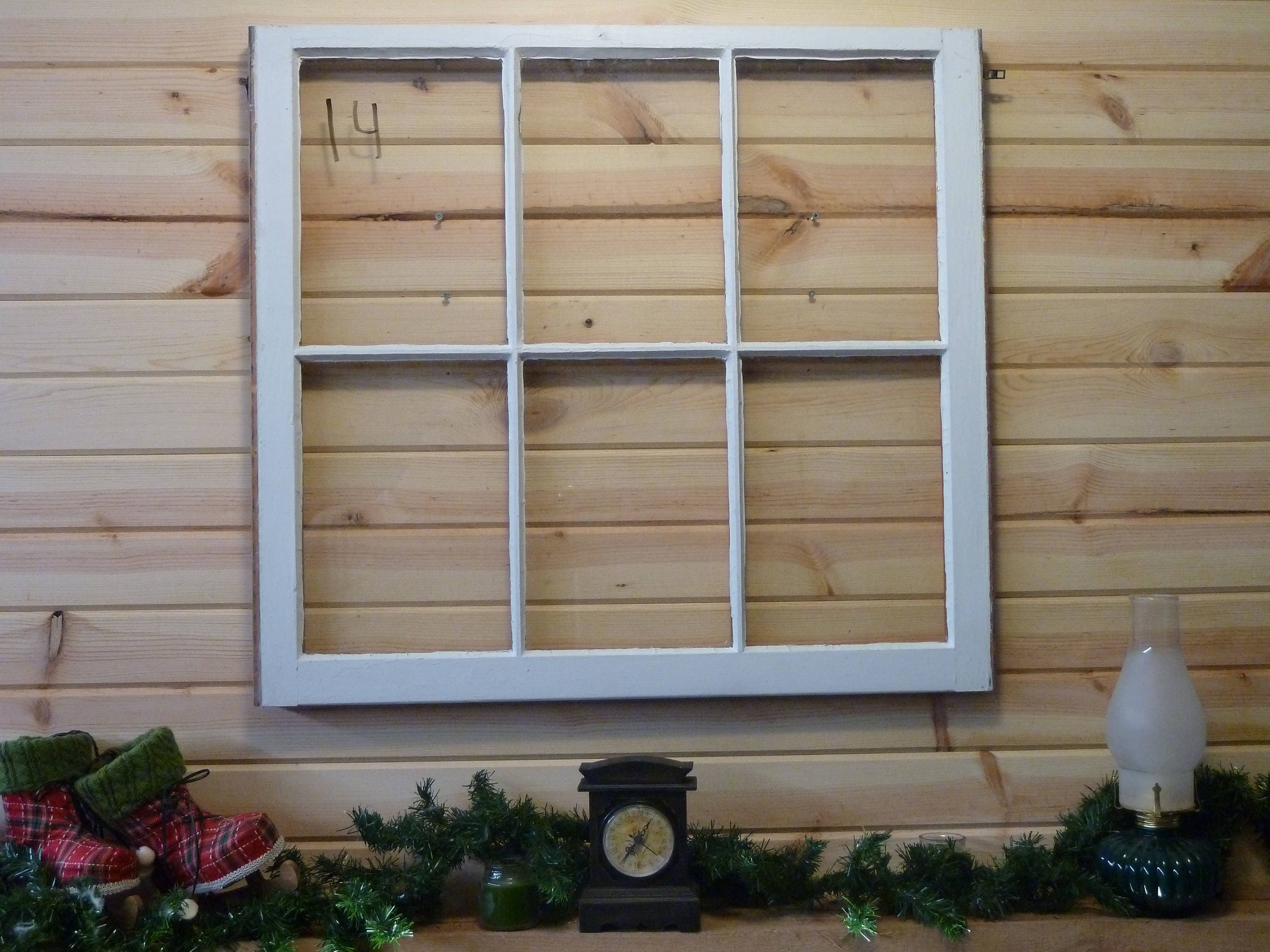 Vintage Window Sash (1950's) Size 32x29