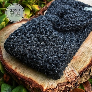 RANCH HEADWRAP | Crochet Pattern | Crochet Headwrap | Crochet Headband | Headwrap | Headband | Crochet Ear Warmer | Crochet