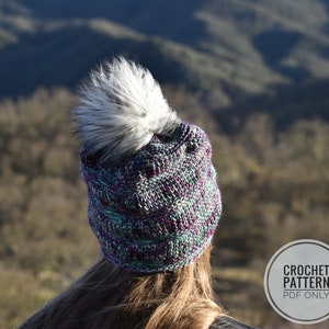 The NORTHERN BEANIE - A CROCHET pattern