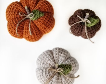 TUNISIAN CROCHET, with a CROCHET hook! - The Cottage Pumpkin Pattern