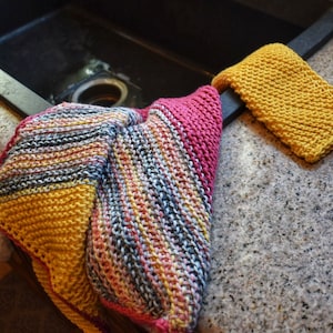 I Can&#39;t Believe It&#39;s Not Knitted Dishcloth and Towel Pattern | TUNISIAN CROCHET PATTERN | Kitchen Crochet | Crochet Pattern | Crochet Cloth