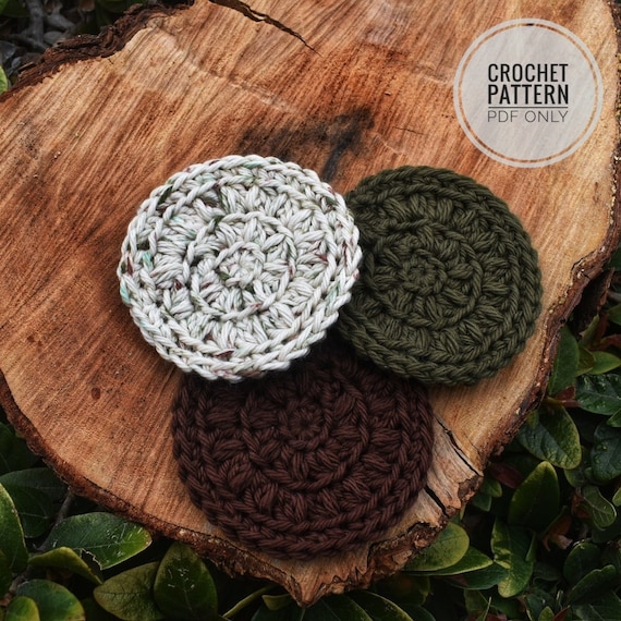 LOST RIVER Reusable Cotton Round | Crochet Pattern | Face Scrubby | Scrubby | Cotton Scrubby | Cotton Face Scrubby