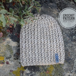 RIPPLING SANDS BEANIE - A Crochet Pattern | Crochet Beanie Pattern | Unisex Beanie | Beanie Pattern | Crochet Pattern