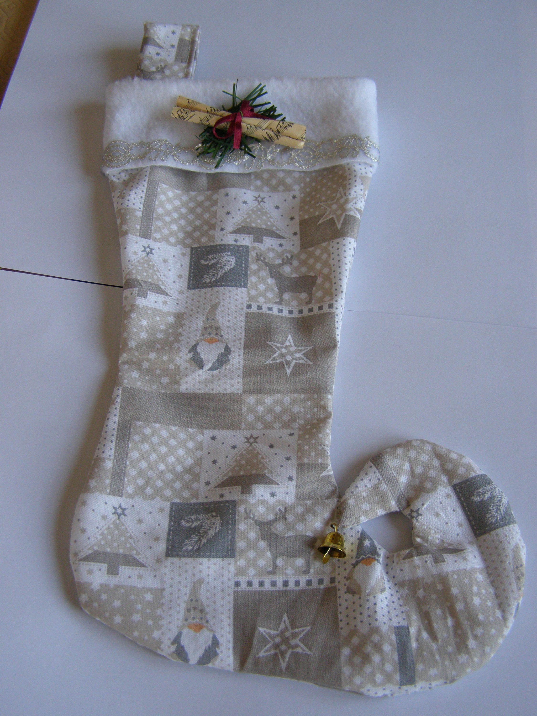 Chaussette Lutin Noël, Chaussette de Lutin