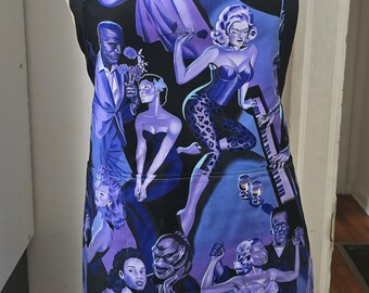 Classic movie monsters apron