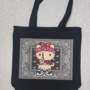 Chola Kitty Tote Bag