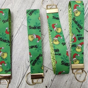 Grinch Keychain